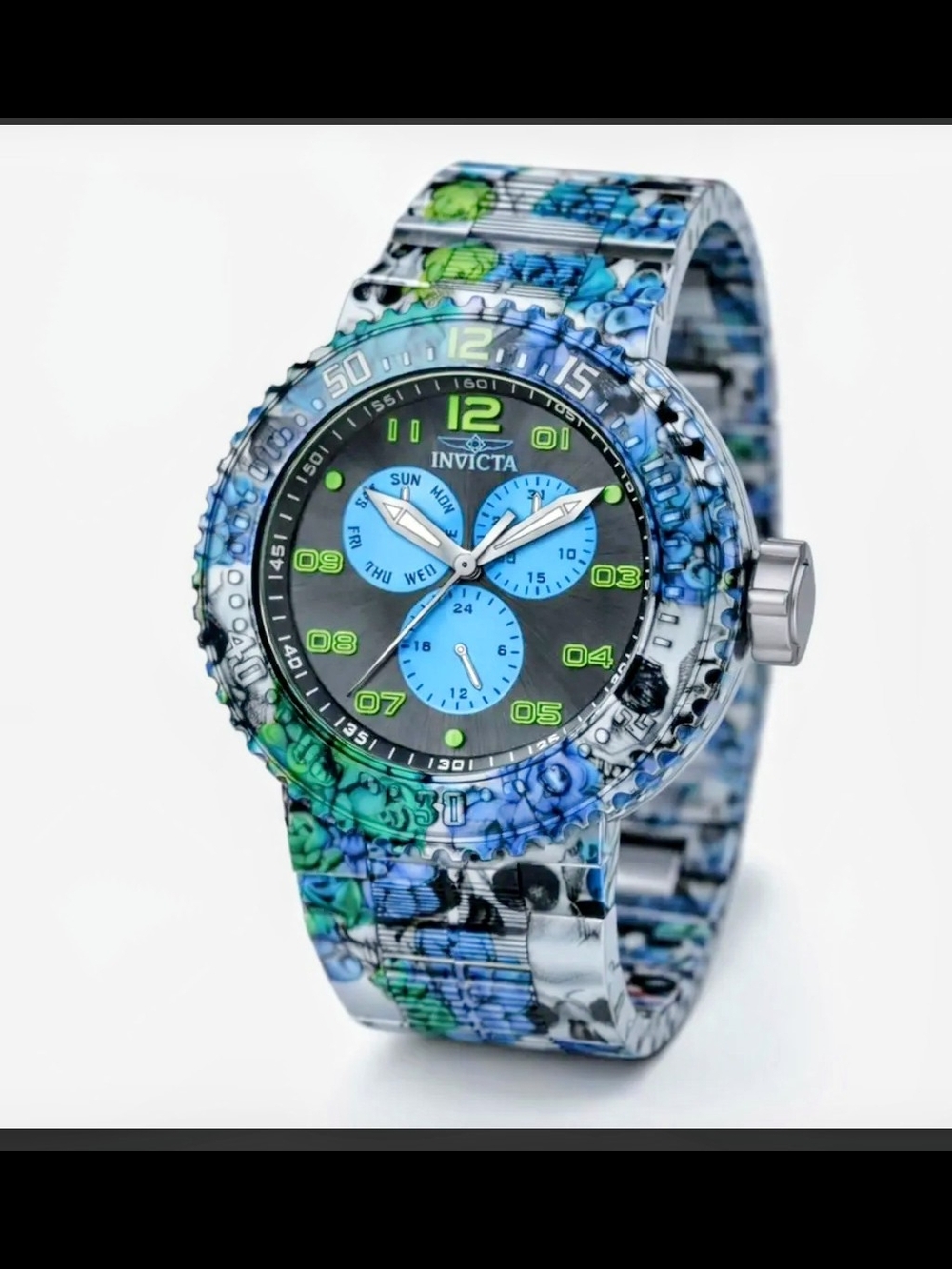 Invicta Pro Diver Neo art Flux Mens Watch 52 mm